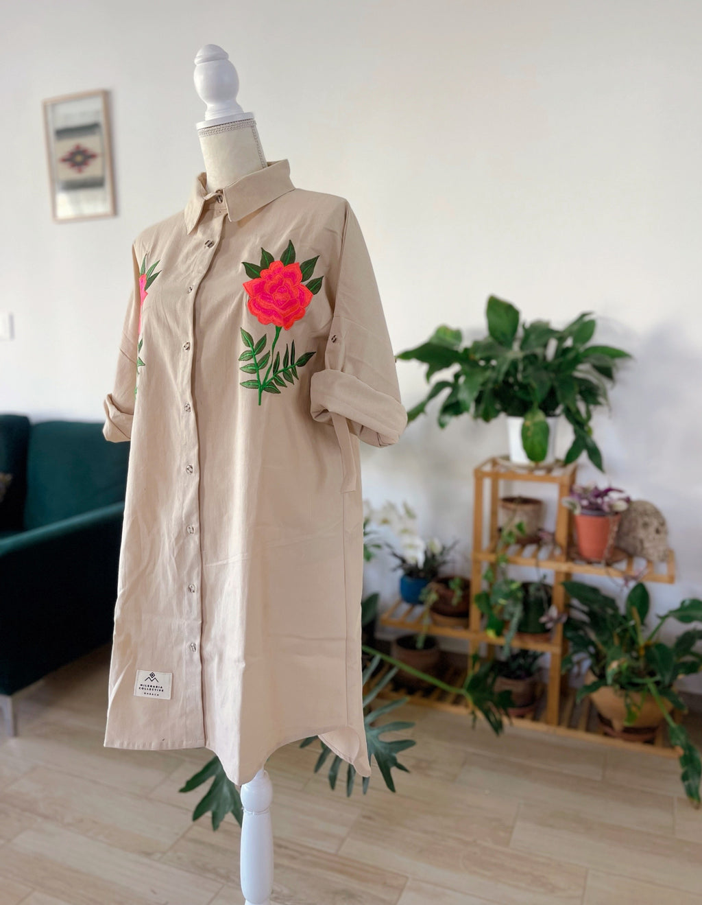 Vestido camisero Xnha