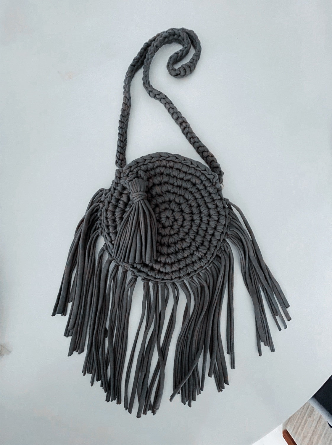 Bohemia Round Bag Recycled Fiber