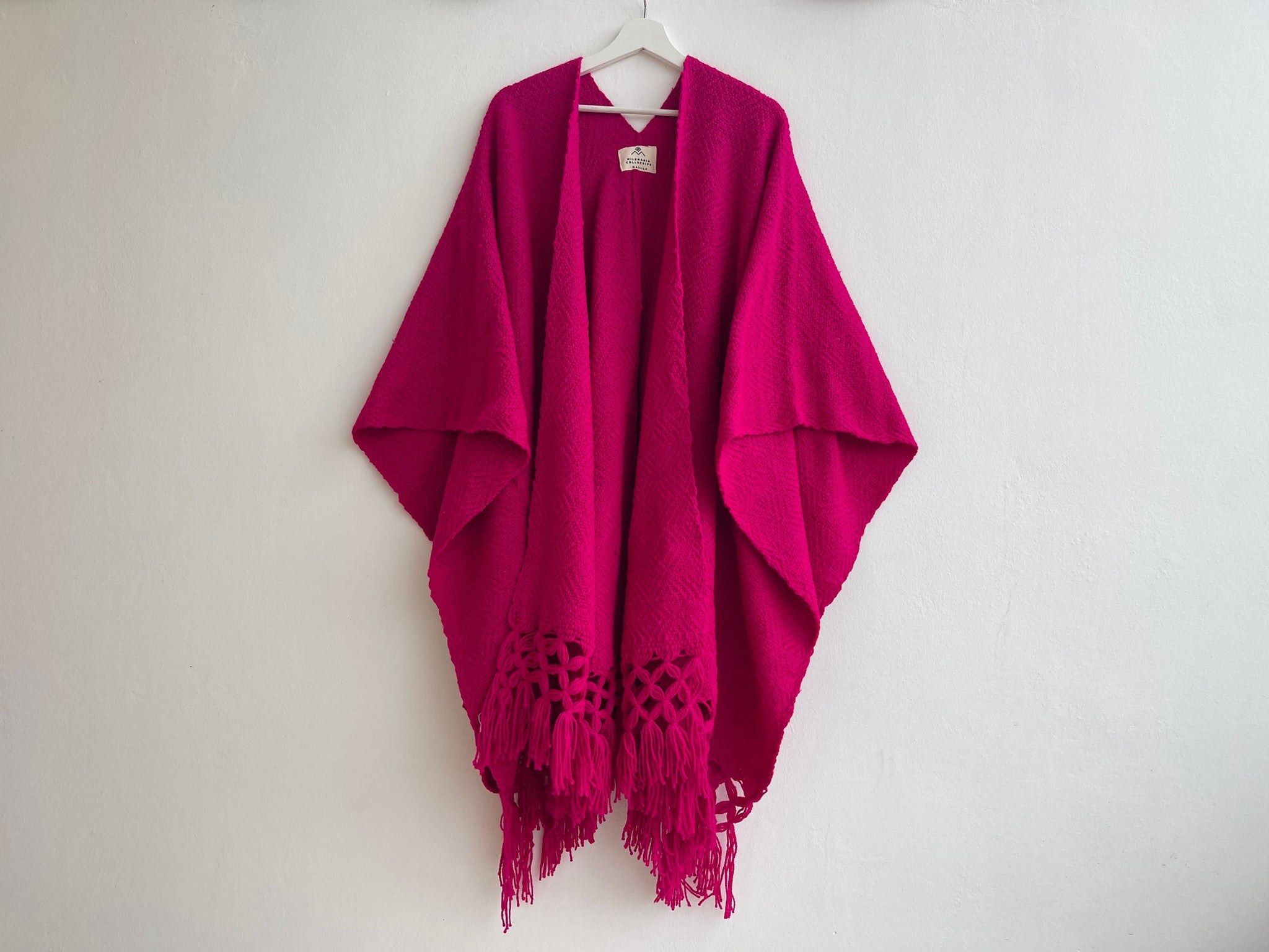 Poncho Rosa Mexicano