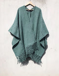 Poncho Turquesa