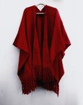 Poncho Carmín