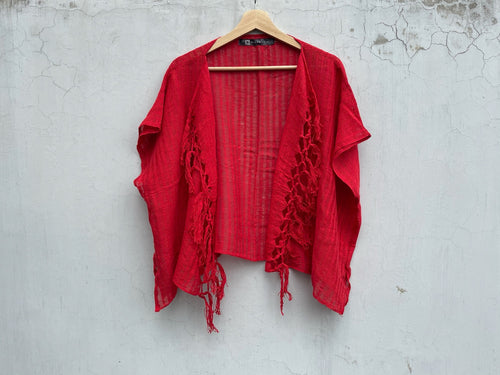 Blusa Folk Color Rojo