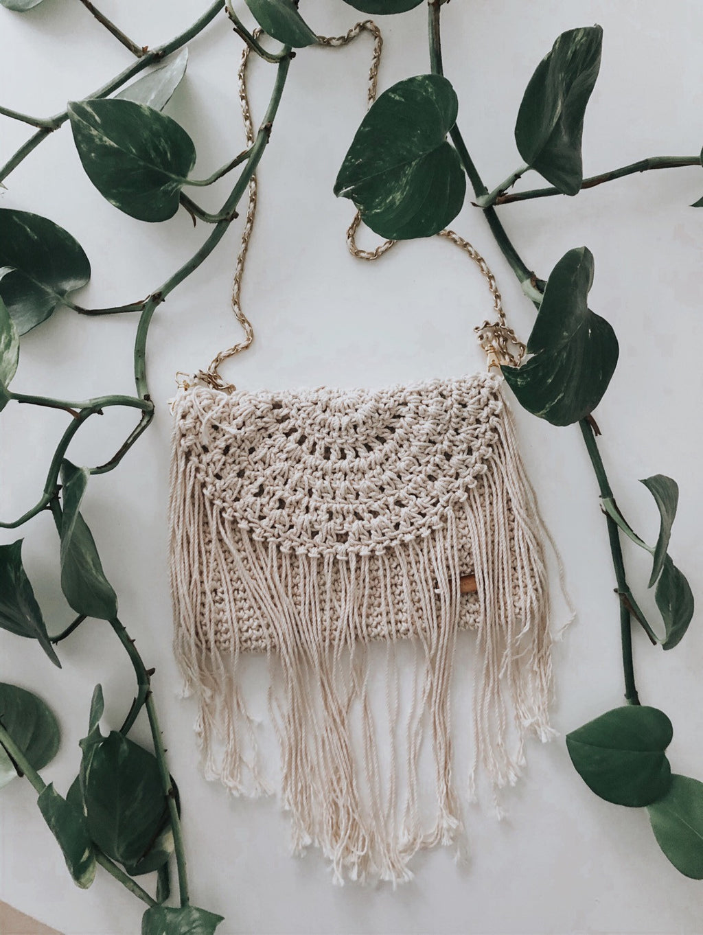 Bohemia de Algodón 🌿 con Cadena