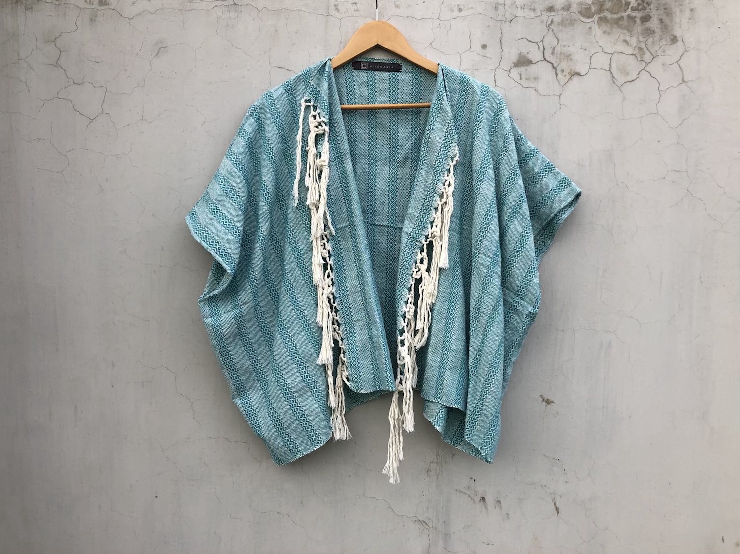 Blusa Folk Turquesa