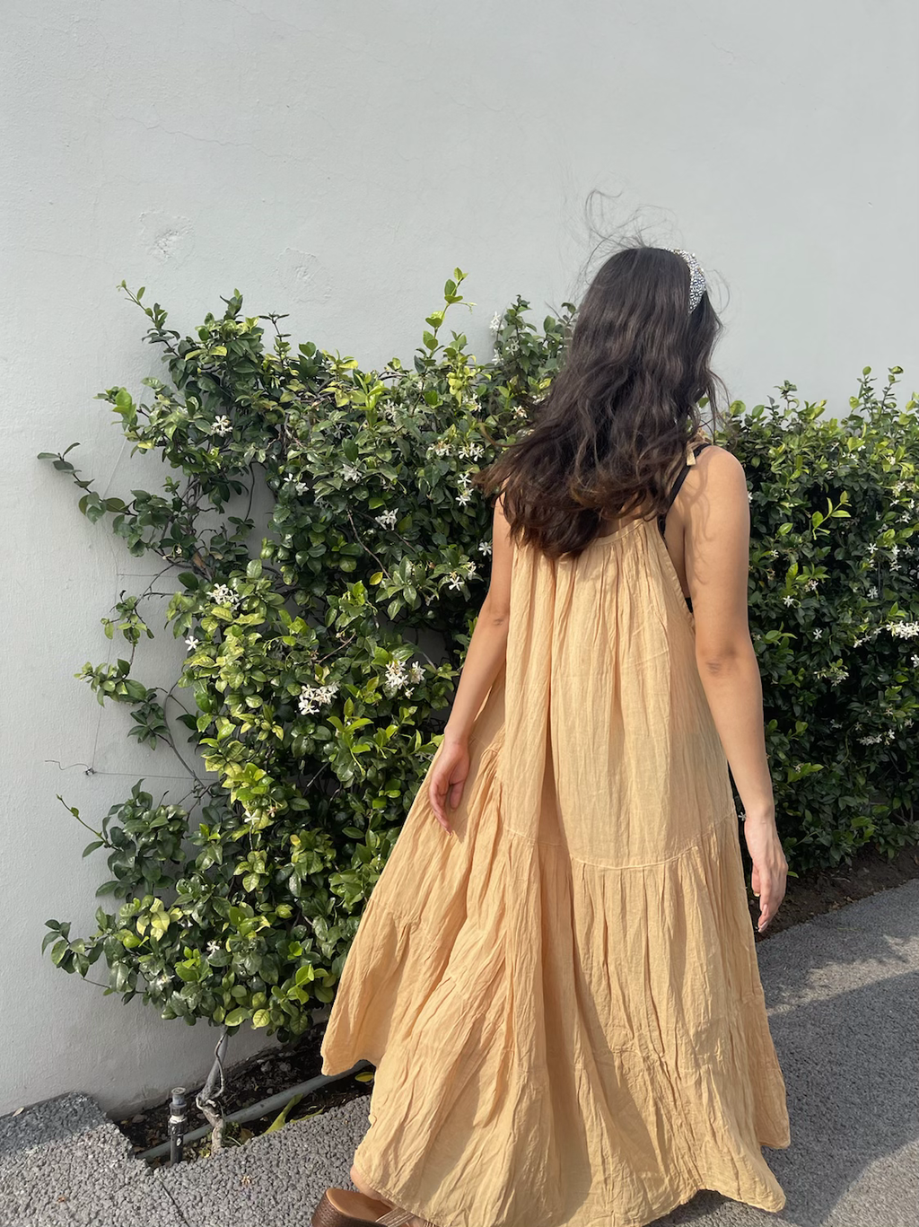 Vestido Amarillo de Manta - imagen 3