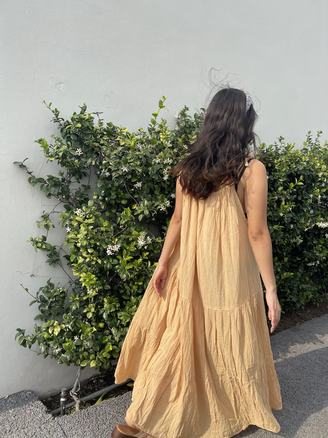 Vestido Amarillo de Manta - imagen 3